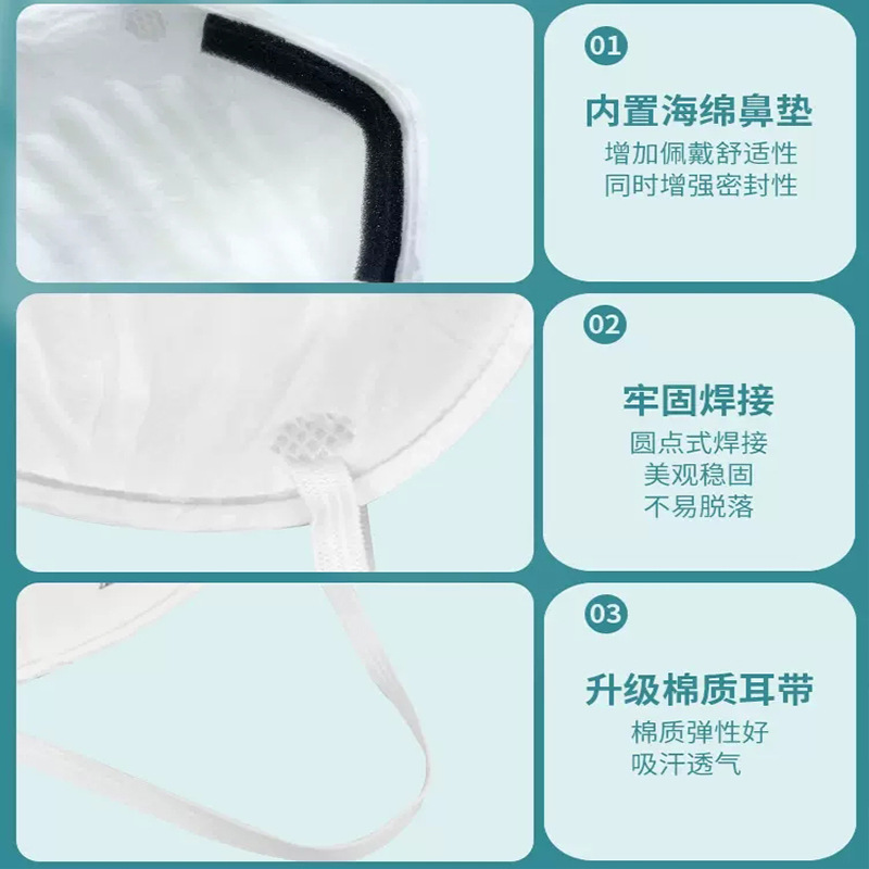 n95 protective mask three-dimensional 3d double-layer melt-blown cloth dust headwear high appearance level official authentic cup mask