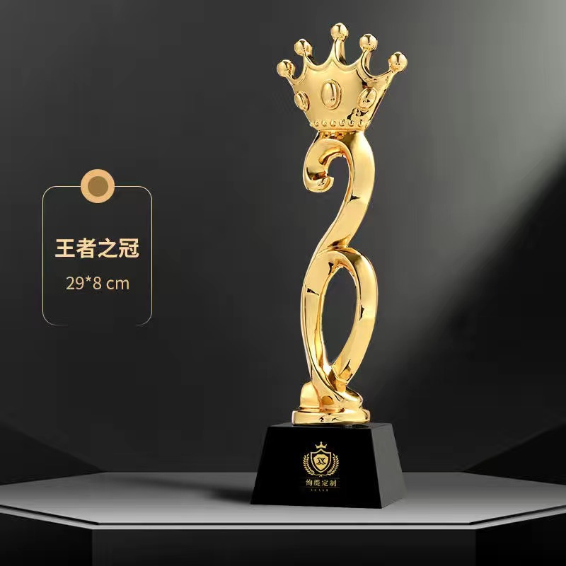 Trofeos de resina personalizables, premios para reuniones anuales, premios de honor para equipos de empleados destacados, medallas personalizadas al por mayor