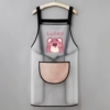 ㊰≟ツ❂◑Bear LU white PVC pocket pink SJ606