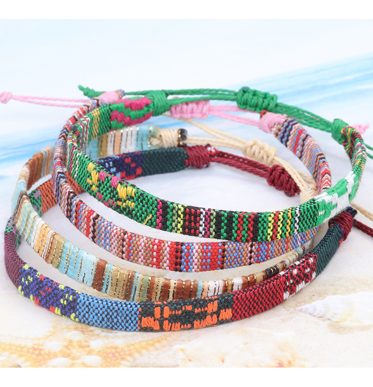 Simple Style Color Block Cloth Knitting Unisex Anklet 1 Piece display picture 6