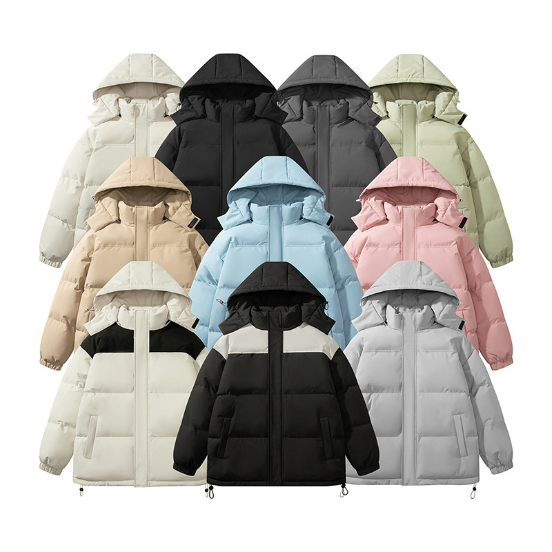 Foreign Trade Cross-Border Wholesale In-Stock 2025 Winter New Fashion Versatile Trendy Cotton Coats and Jackets Support Dropshipping