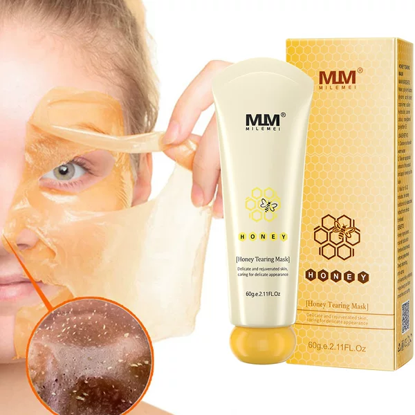 Honey Tearing Mask Peel Honey Tearing Mask blackhead exfoliating fade fine lines Mask
