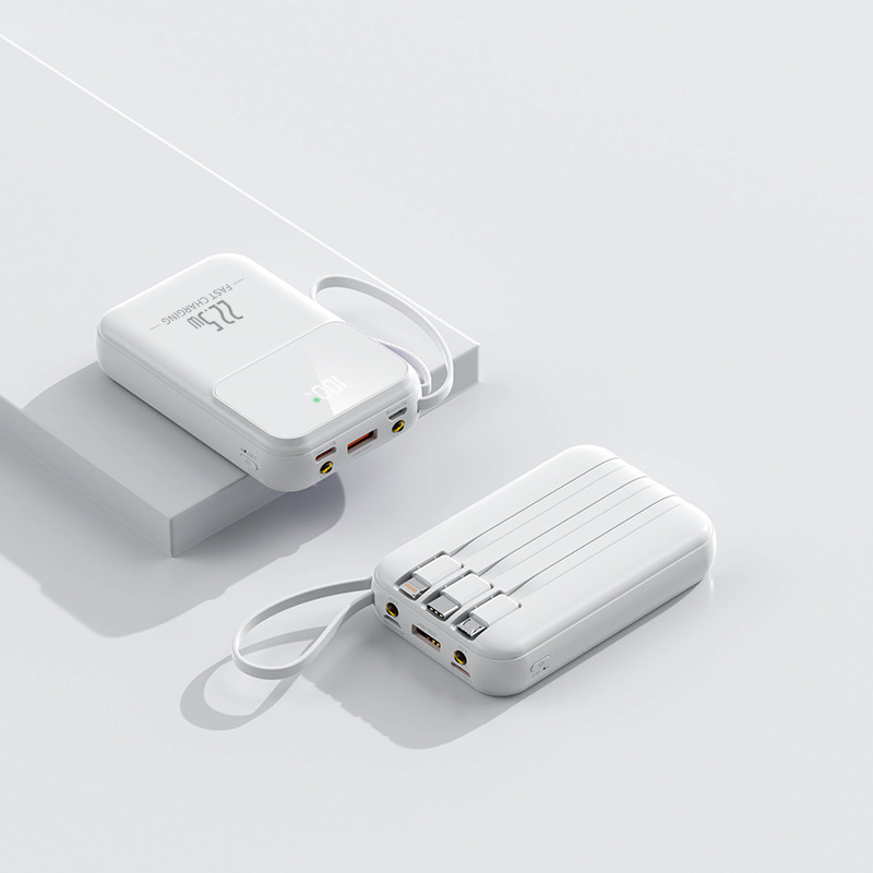 ミニ自己帯線充電宝20000ミリアンペア大容量超速充移動電源ギフトカスタムロゴ|undefined
