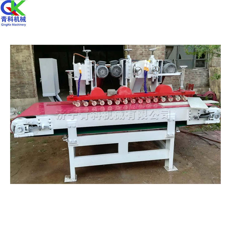 Автоматический станок ЧПУ для резки плитки тремя ножами, станок для обработки кромок мрамора и гранита, станок для ремонта углов и обработки пазов в камне