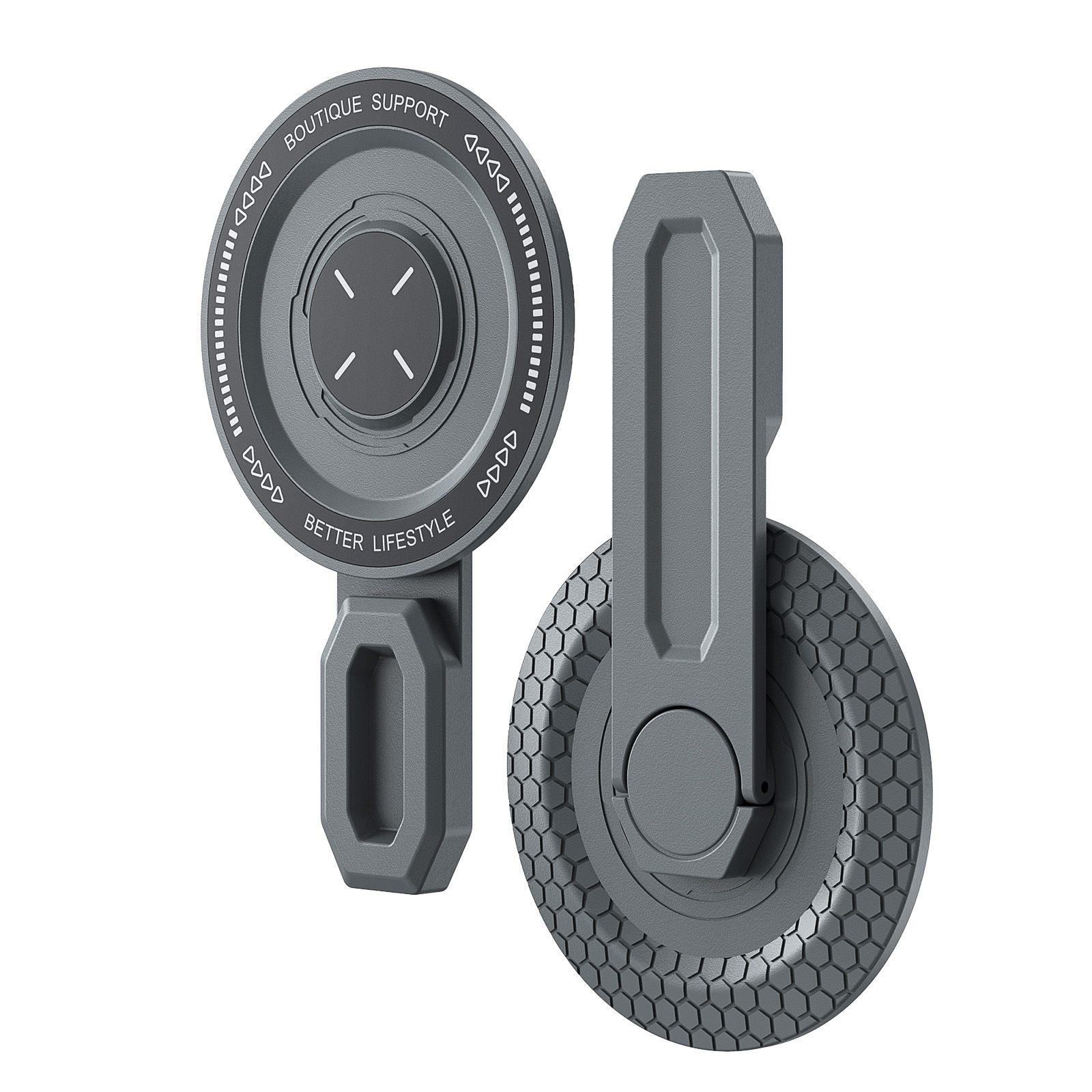 Soporte de teléfono móvil escritorio perezoso portátil en vivo magia plegable ajustable titular de teléfono móvil actividad publicidad logotipo personalizado