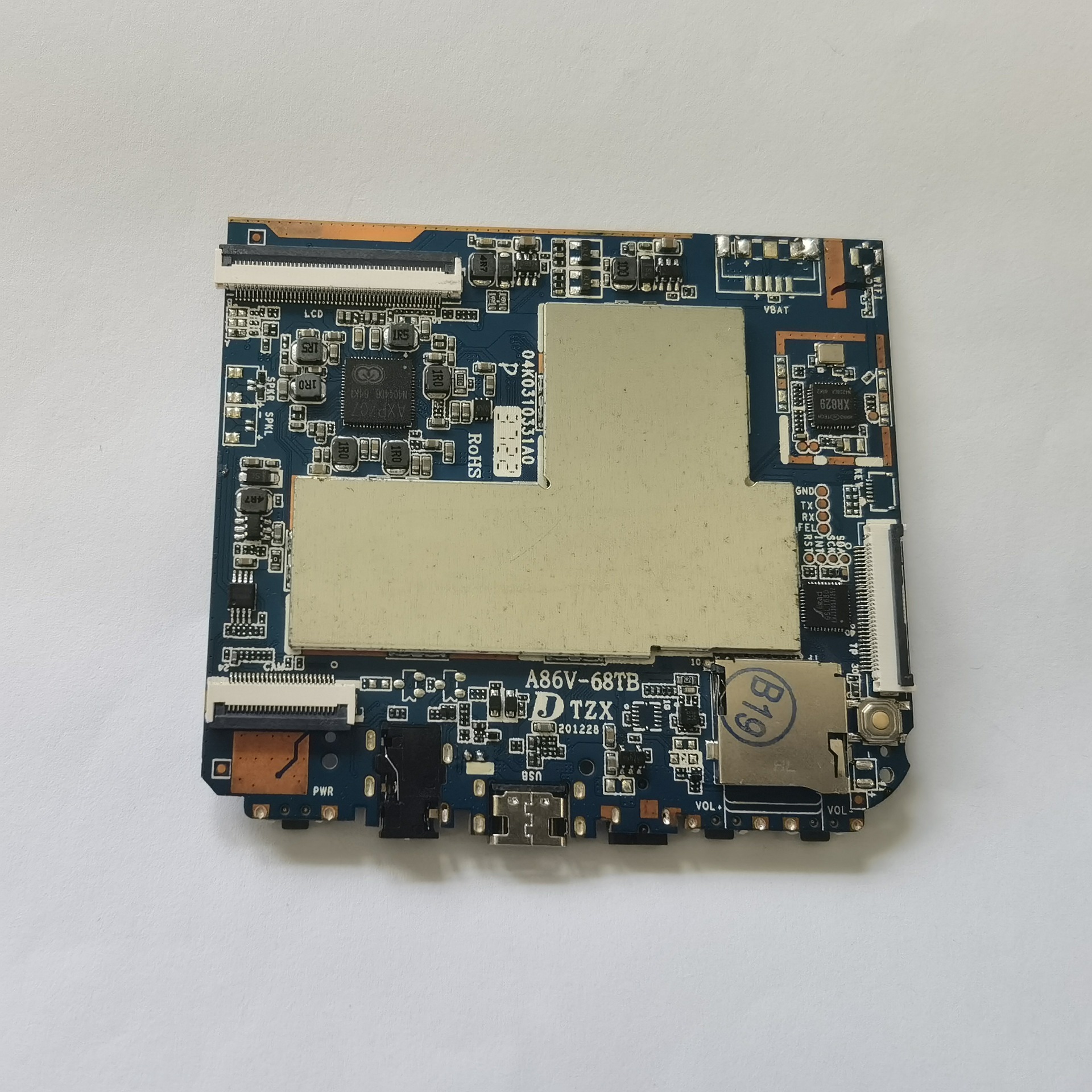 平板电脑 86V外壳 全志主板 A100/133 A86V-68TB 1+16/2+32/4+64