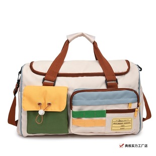 Sports Fitness Bag for Women, Large-Capacity Travel Portable Cross-Body Luggage Bag, Short-Distance Business Trip Travel Bag, Default Item for Men