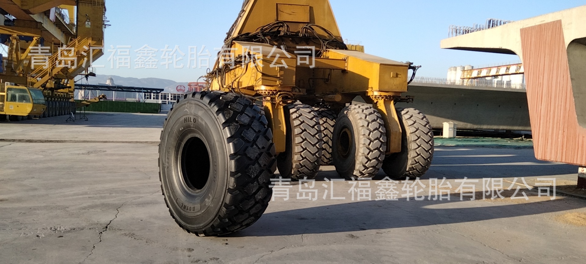 现货汇福鑫供应工程机械轮胎装载机提梁 运梁机轮胎26.5R25