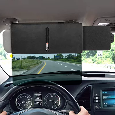 Sun shade visor adjustable sun visor