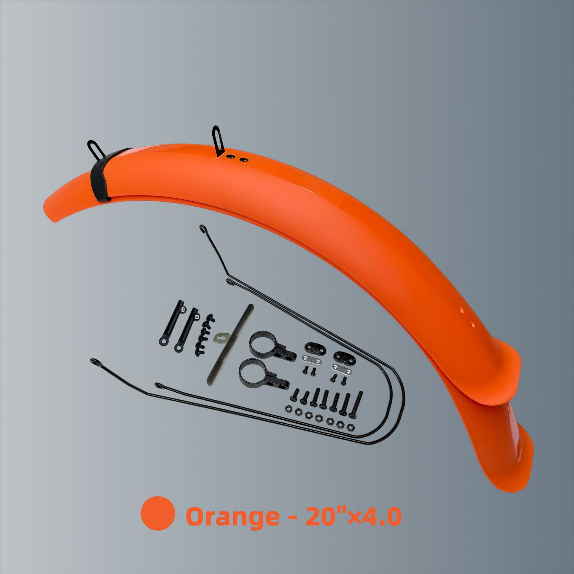 20X4.0 Suitable for Snow Bike Fender Electric Fat Tire Bike 110mm Wide Fender Lightweight Model
