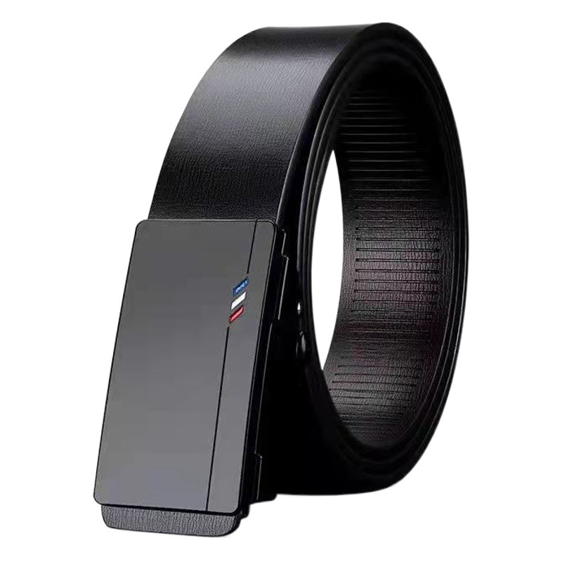 Nuevo desgaste de la correa de los hombres 94 patrón desdentado hebilla automática cinturón de moda de los hombres todo fósforo de negocios pantalones cinturón al por mayor