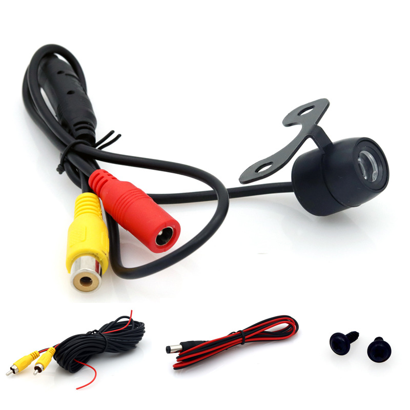Butterfly CCD reversing rear view camera mirror with ruler with flower head