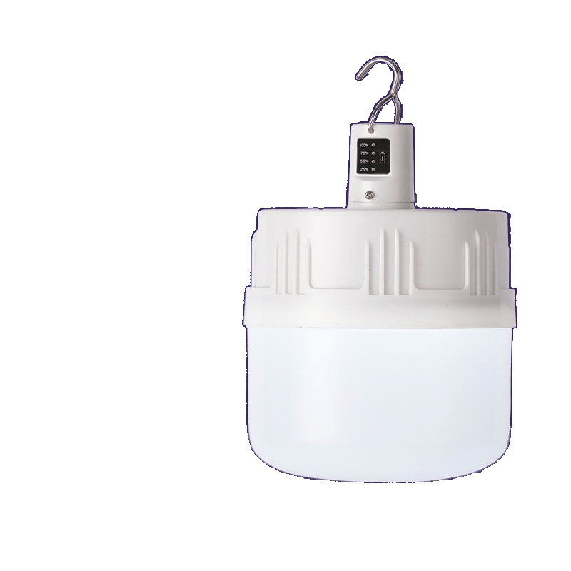 Lámpara de emergencia de apagón mercado nocturno puesto móvil recargable lámpara inalámbrica lámpara doméstica camping lámpara LED superbrillante fábrica de bombillas comercio exterior