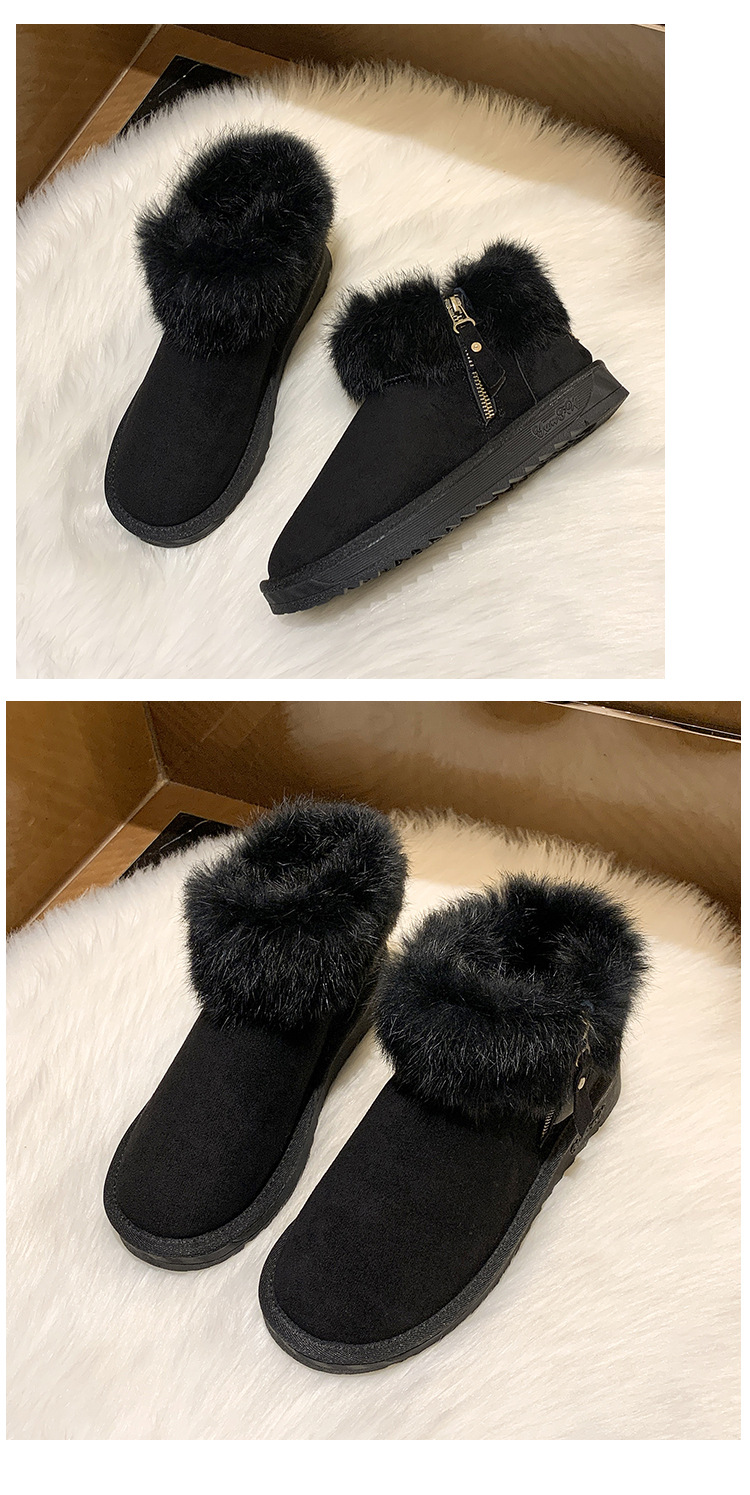 short tube plus fleece boots nihaostyles clothing wholesale NSYBJ89017