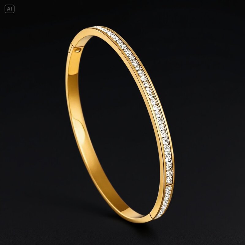 Titanium Steel Bracelet for Girls, High-End Niche, Starry Sky, Non-Fading, Diamond-Encrusted, Exquisite and Generous Ins Style Full Diamond Bracelet Titanium Steel Bracelet for Girls, High-End Niche, Starry Sky, Non-Fading, Diamond-Encrusted, Exquisite and Generous Ins Style Full Diamond Bracelet