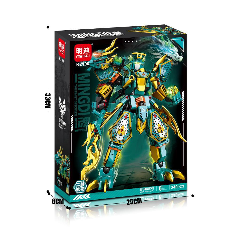 K2100 guofeng mecha-qinglong [exquisite gift box]