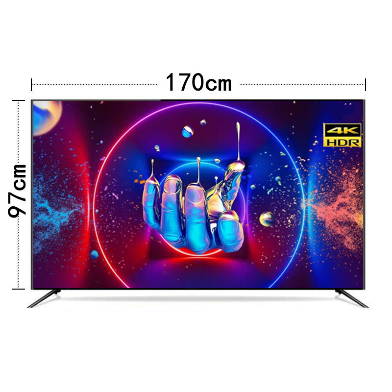 超大型4k hd 80インチ85〜110〜130インチ遠距離音声インテリジェントネットワーク液晶テレビ|undefined