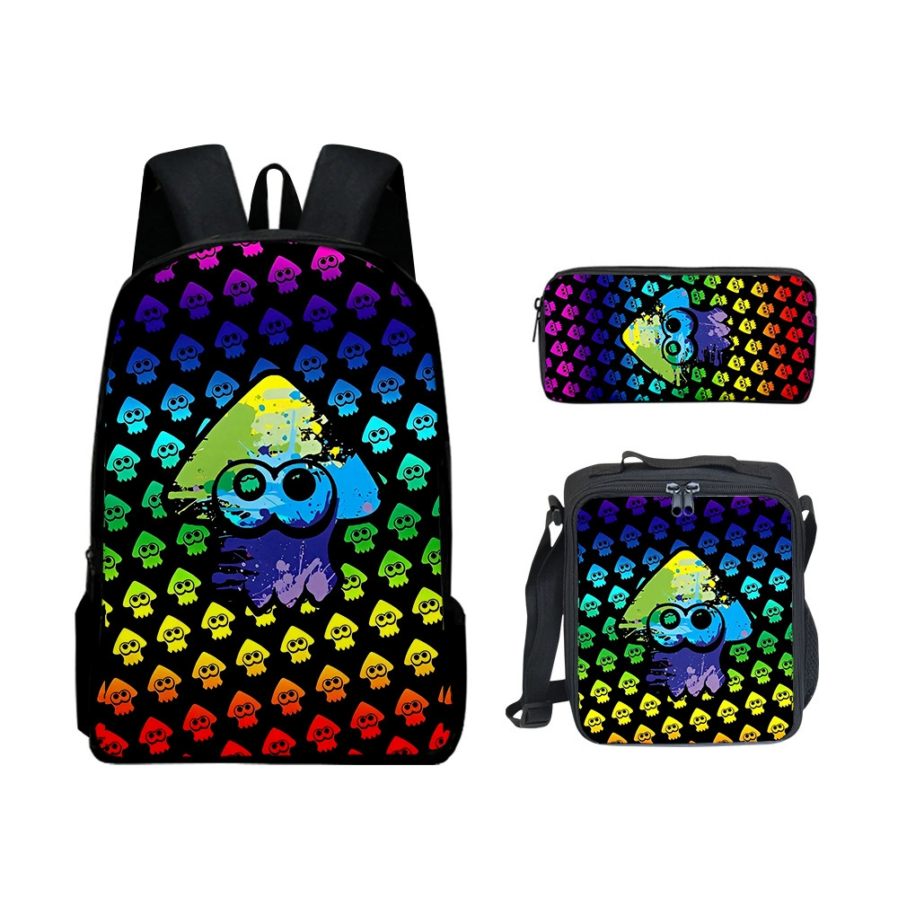 (Cross-border trading), set, backpack, children's school bag, pencil case, 2023, new collection, 3 piece set