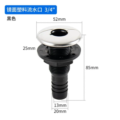 Bilge Sewage Outlet Avtomobil ehtiyat hissələri - black-mirror-water-outlet-34