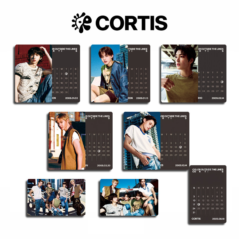 CORTIS 专辑卡 yes24特典卡 明信片 幸运卡 赵雨凡 马丁周边|undefined