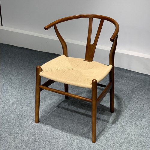 Chair backrest Nordic minimalist modern stool desk use student dormitory home ironwork horn dining chair economical