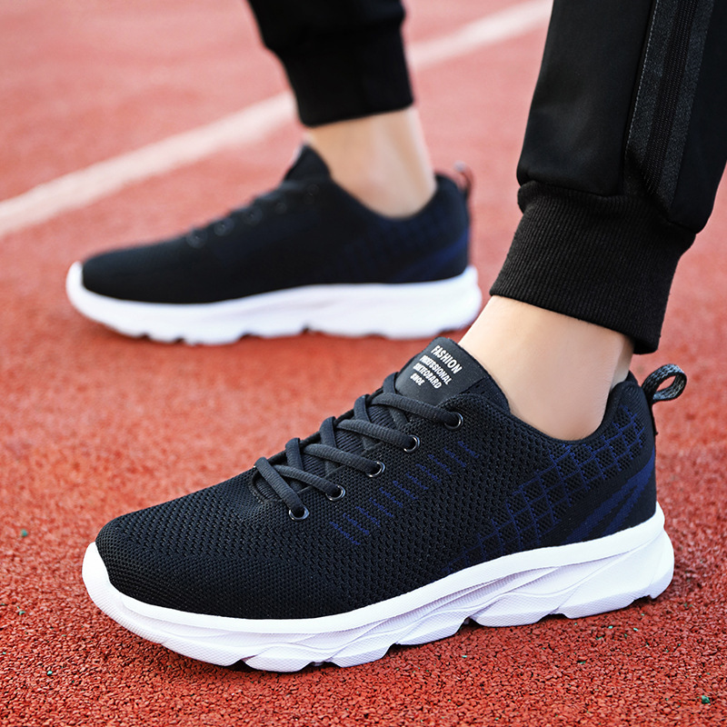 Cross-Border Men's Shoes, Men's Casual Shoes, Breathable Mesh Shoes, Men's Spring and Summer Running Shoes, Men's 2024 Shoes, Men's Mesh Sports Shoes