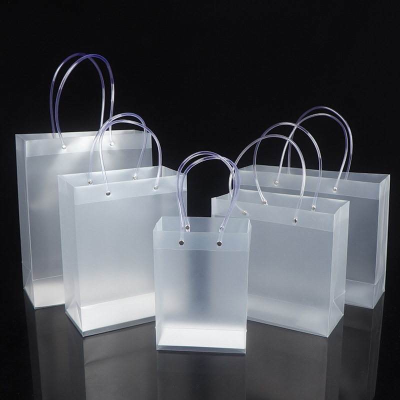 Bolsa de plástico transparente PP personalizada bolsas de regalo dulces de boda con bolsas de regalo personalizadas