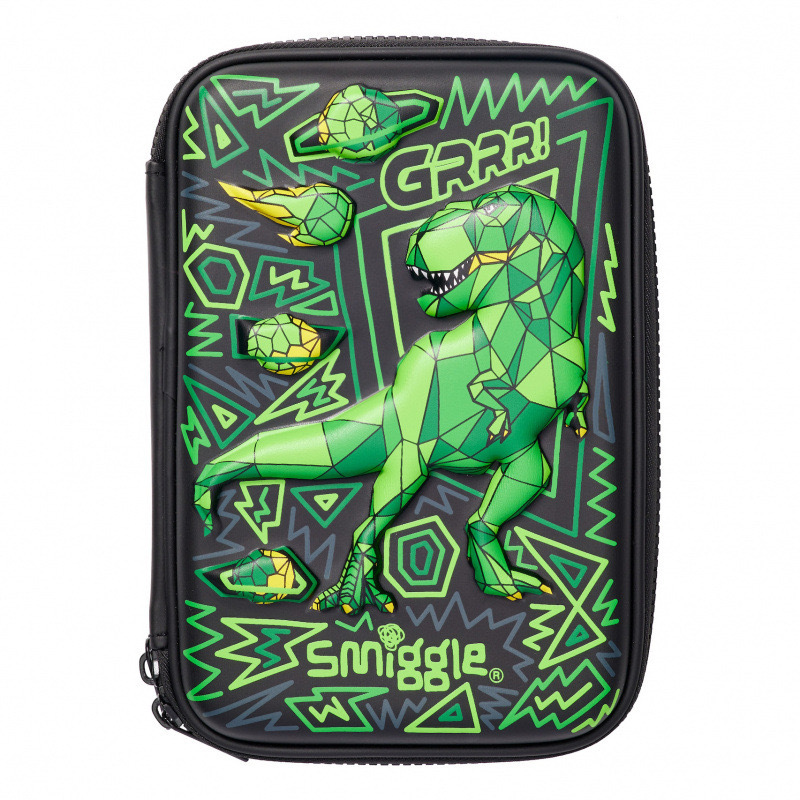 Australia caja de papelería smiggle para estudiantes de primaria y secundaria caja de lápices de gran capacidad para niños EVA caja de lápices grande de imagen tridimensional 3D