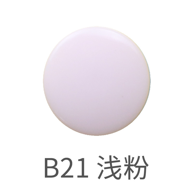 Kam Hualian T3 brillante/esmerilado de plástico botón POM resina botón a presión color niño y madre hebilla oculta al por mayor