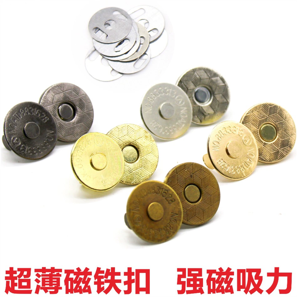 Сильный Магнитный Магнит пряжка Пальто сумка Магнитная кнопка невидимая темная кнопка на складе оптом
