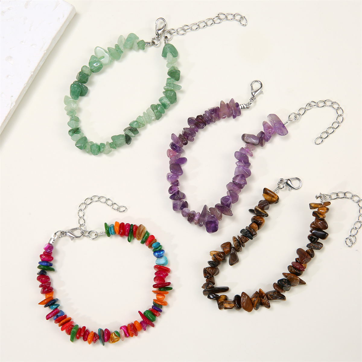 natural stone Material Elegant Ethnic Style Simple Style Geometric Natural Stone Bracelets