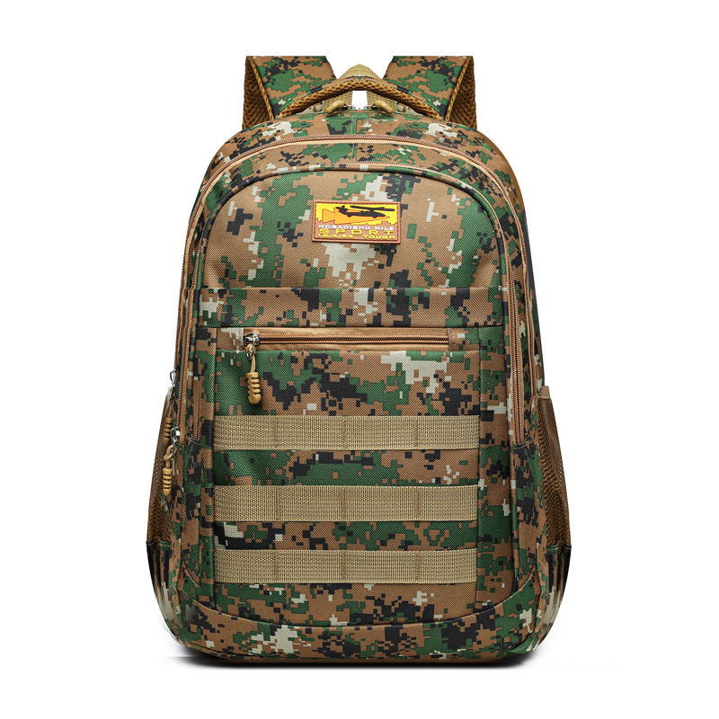 Procesamiento de mochila de viaje al aire libre Mochila de viaje de gran capacidad para hombres Mochila de viaje de ocio con logotipo impreso