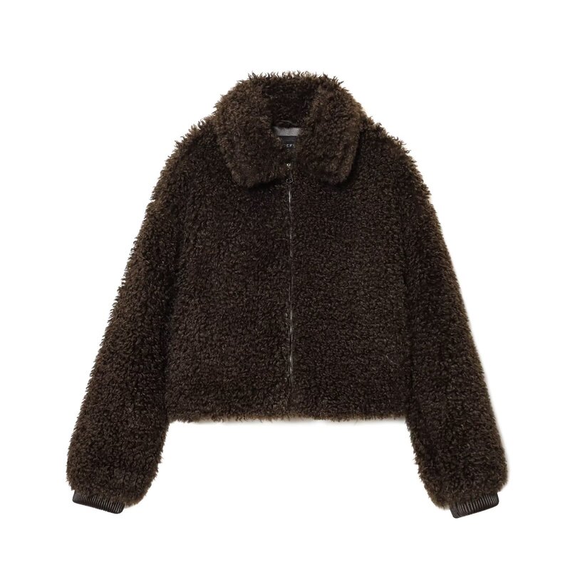 Hh385166 25 Cross-Border European and American Clothing Aliexpress Popular Autumn and Winter New Fashion Fleece Jackets Hh385166 25 Cross-Border European and American Clothing Aliexpress Popular Autumn and Winter New Fashion Fleece Jackets