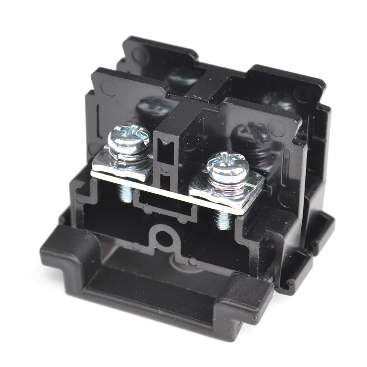 QUTD-32接线端子排导轨式端子组合连接片轨道固定连接器