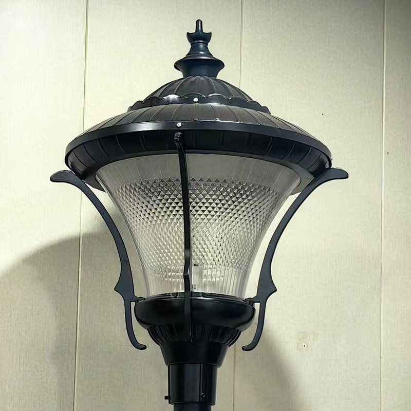 Venta al por mayor de pantallas para lámparas LED de jardín, cabezales de lámparas solares para jardín, cabezales de farolas, luces de calle para paisajismo de villas, parques y jardines comunitarios. image 60