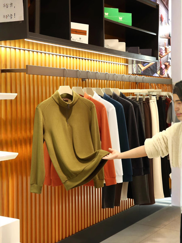 Old Money Knocking on the Door/L&P Similar Capsule Series Style Unisex Half-Zip Casual Versatile Simple Casual