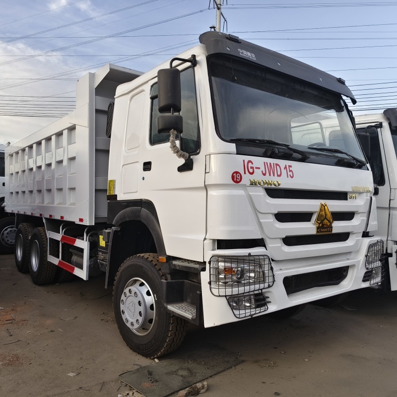 Кросс-бордерная поставка самосвала Howo 10-колесного 375 л.с. Sinotruk заднего самосвала