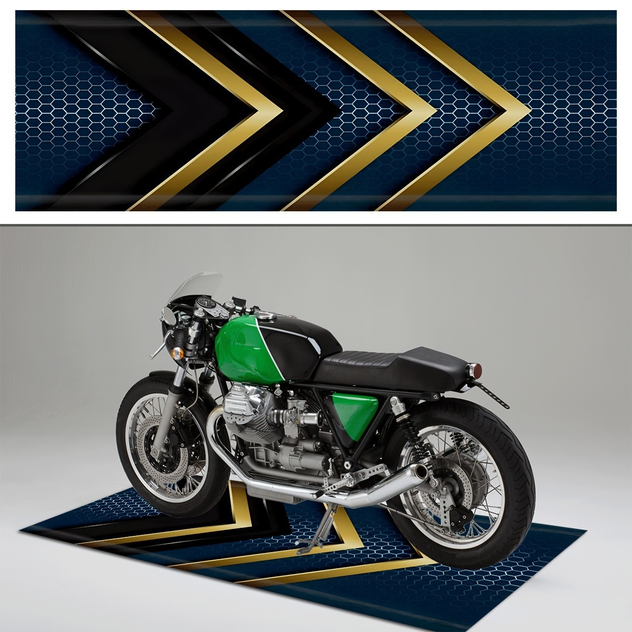 Cross-border TEMU American Motorcycle Special Display Pad Dirt-resistant, Wear-resistant and Easy-to-take-care Motorcycle Protection Pad in stock