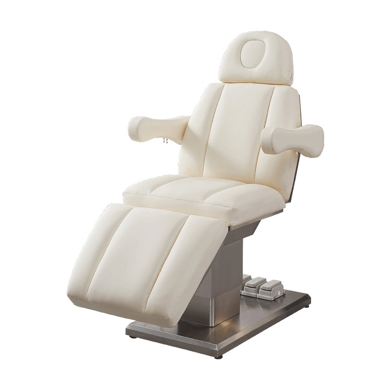 Cama de belleza eléctrica cama de operación cuerpo Función de bordado de tatuaje cama de elevación masaje plegable inyección fisioterapia salón de belleza