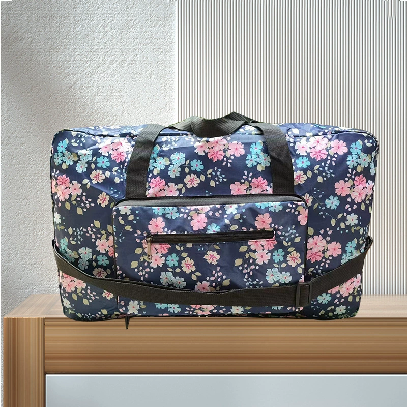 Foldable handheld travel bag, purse, capacious luggage sports bag, storage bag, suitcase, equipment bag