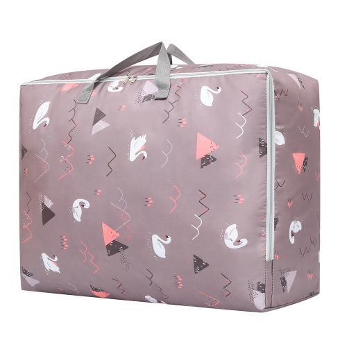 Quilt storage bag, clothes packing bag, Oxford cloth thickened kindergarten luggage bag, water-repellent portable moving bag