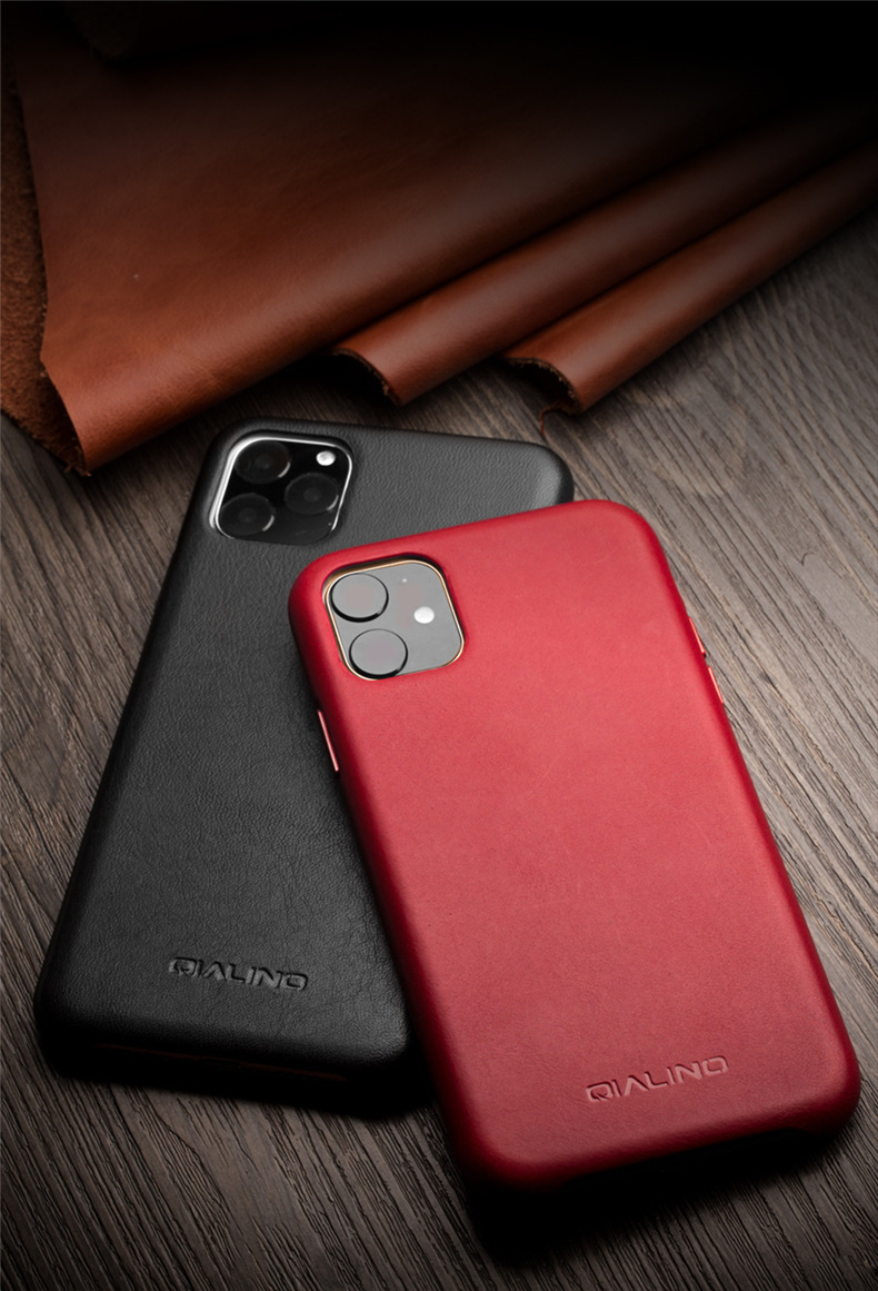 Ốp lưng da thật bao da cho iPhone 11 Pro Max — IPhone 11 Pro 5,8 inch màu đỏ chính thức, IPhone 11 Pro 5,8 inch màu nâu nhạt chính thức, IPhone 11 Pro Max 6,5 inch màu đen chính thức, IPhone 11 Pro Max 6,5 inch màu đỏ chính thức chi tiết 10