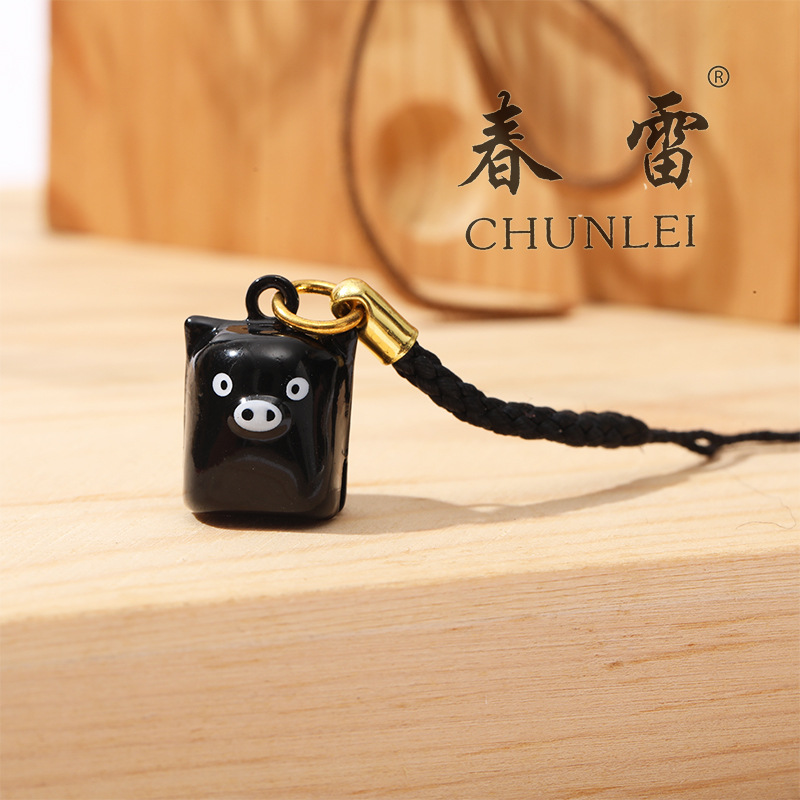 Campana de dibujos animados japonés adornos de campana de dibujos animados adornos de campana