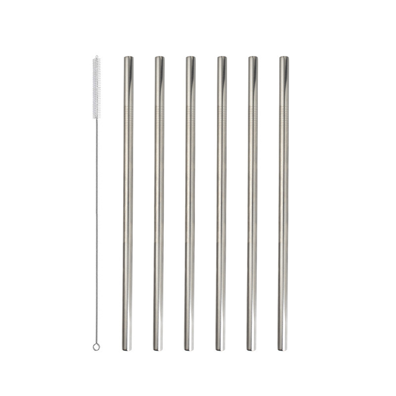 Paja de acero inoxidable 304 paja metal leche té bebida agua taza paja Transfronteriza 40/30oz taza de reemplazo de taza de coche