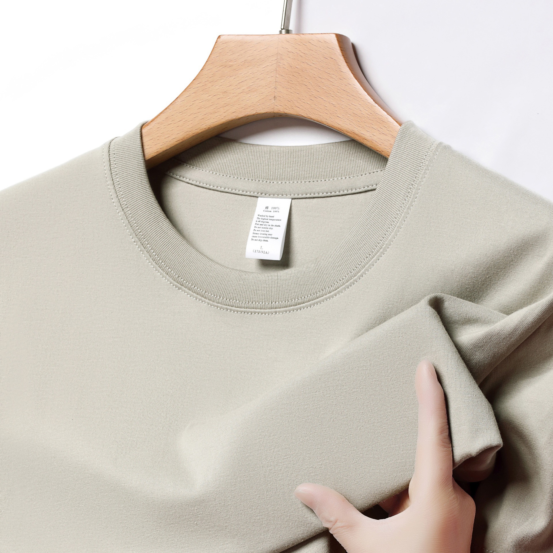 Fashionable solid colored cotton multicoloured short sleeve T-shirt…