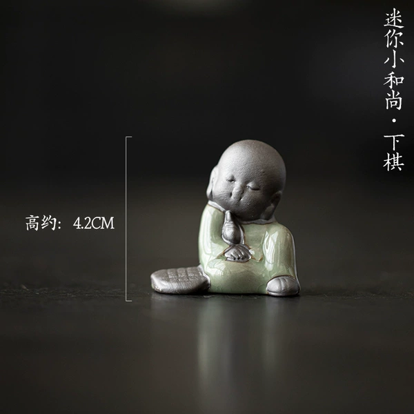 06_Ge Kiln Purple Clay-Little Monk-Chess