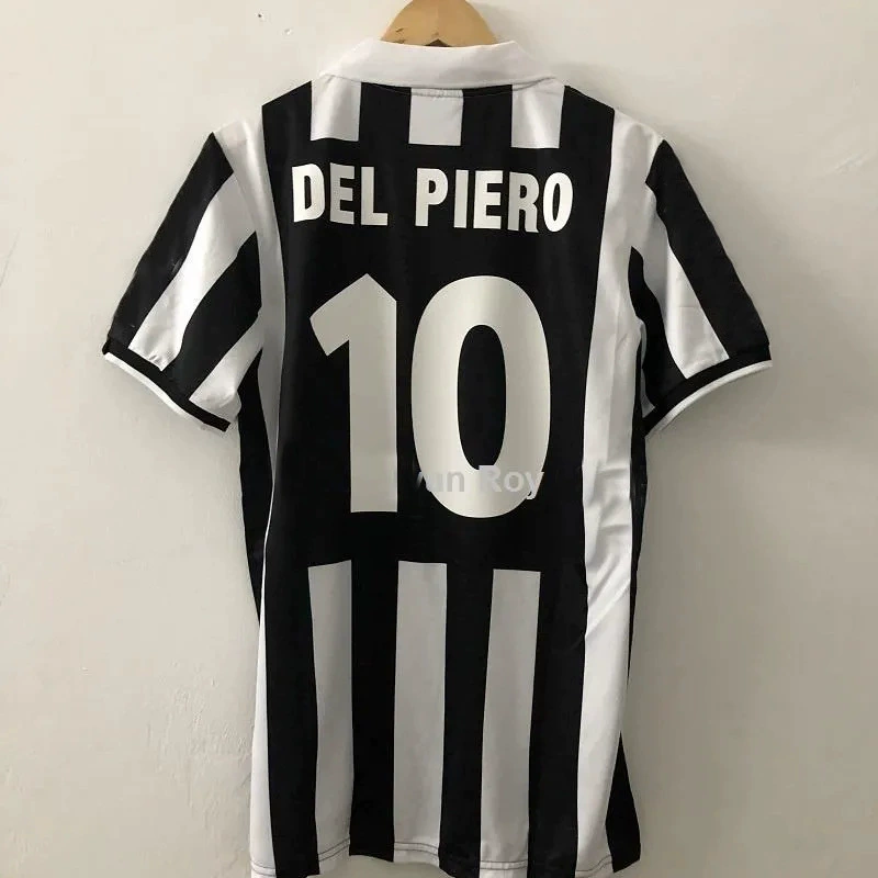 Джерси Ювентус 9597989900141516 C Ronalbara Pilllo Pogba, ретро футбольная форма с длинным рукавом
