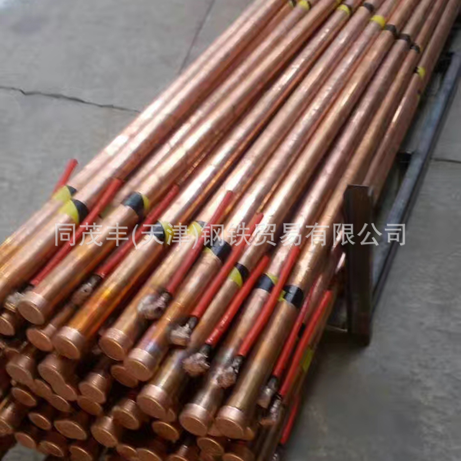 镀铜接地棒50*2*2500 离子接地棒 50*3*2000镀铜接地棒 镀铜扁钢