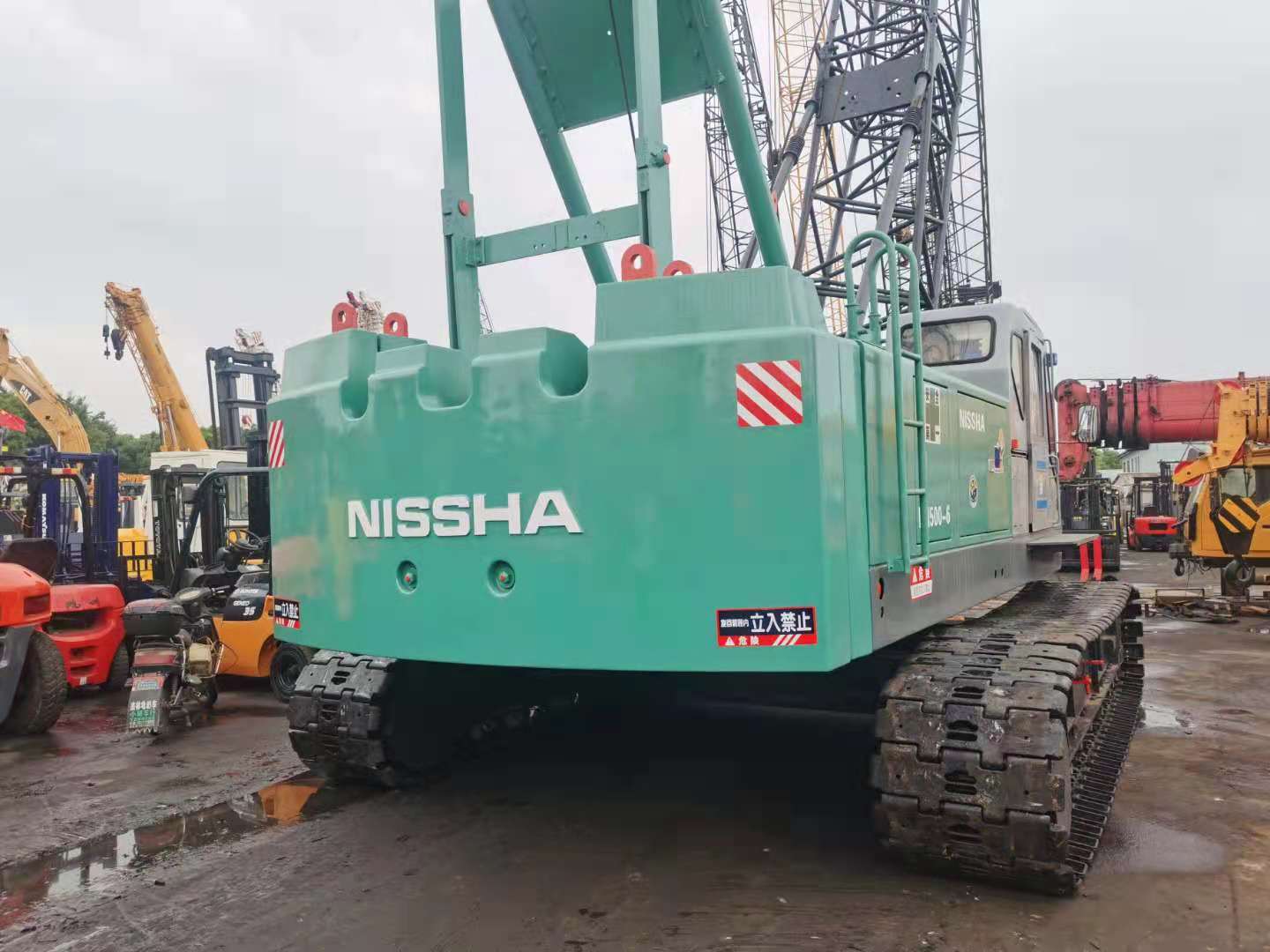 低价出售现货日车DH500-6 50吨履带吊 二手日车50吨上海场地