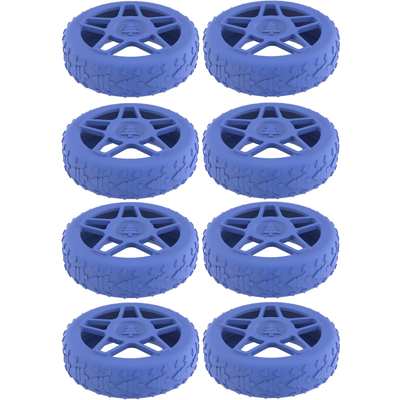 Caster shoesスーツケースホイールシリコン保護カバー耐摩耗性全包スーツケースホイールシリコン保護カバー